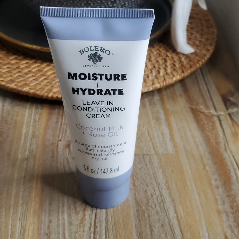 BOLERO All Natural Shampoo,Conditioner and Leave -In Conditioning Cream Set of 3 - Picture 2 of 8